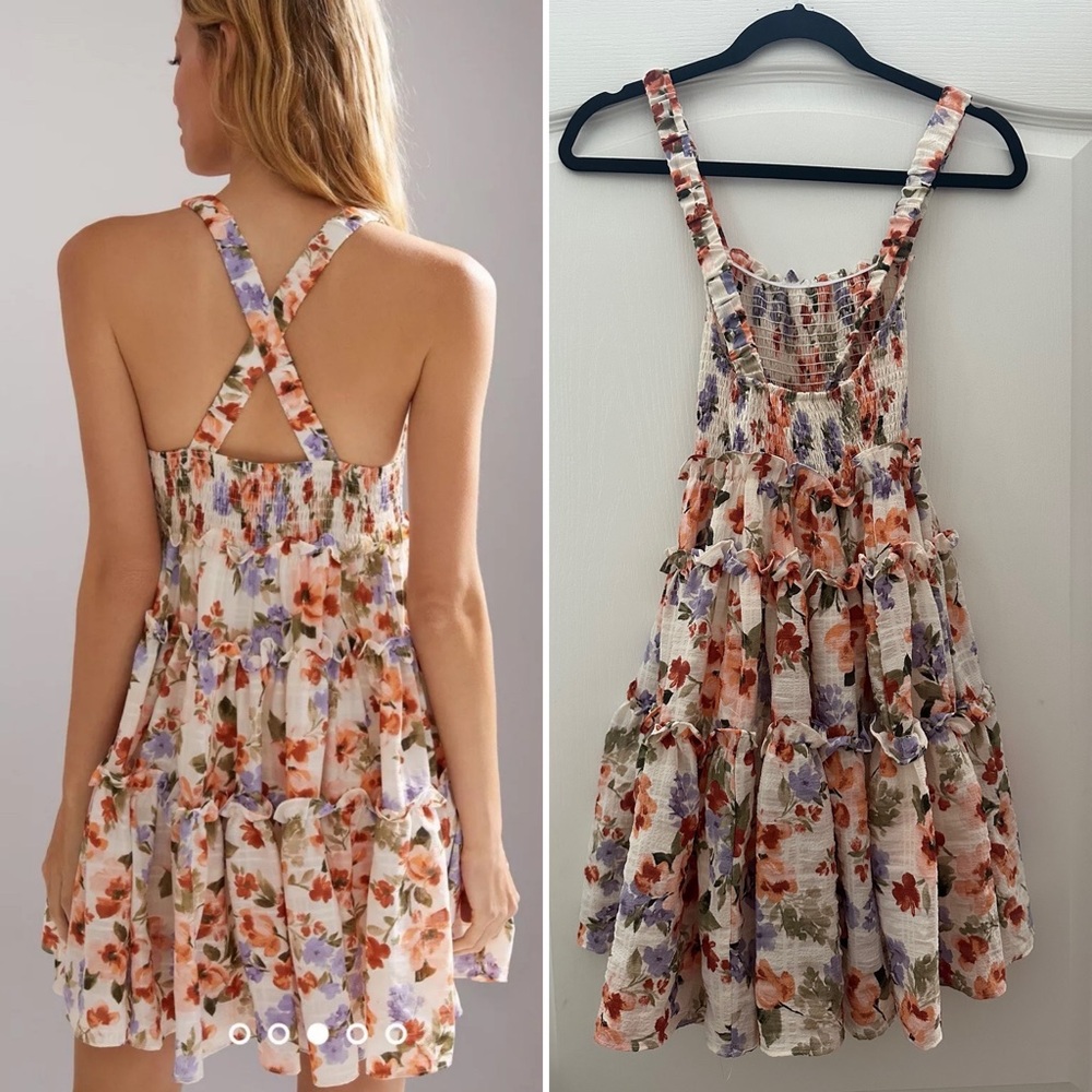 Floral Print Summer Dress - Picture 2 of 3